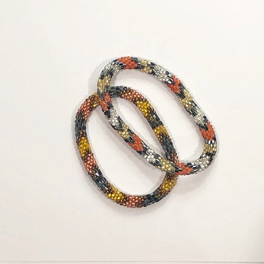 Beaded bracelet set